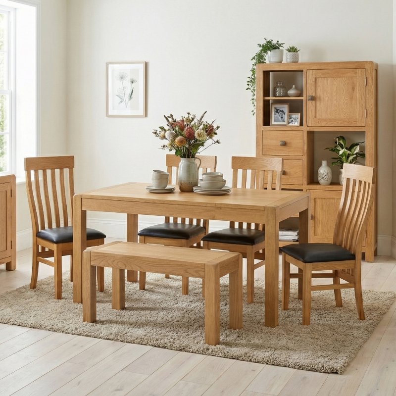 Aldiss Own Avon 1.4m Extending Dining Table