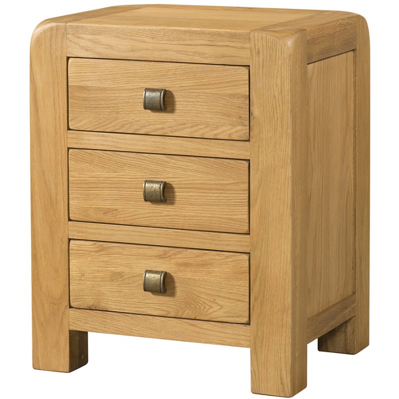 Aldiss Own Avon 3 Drawer Bedside Table