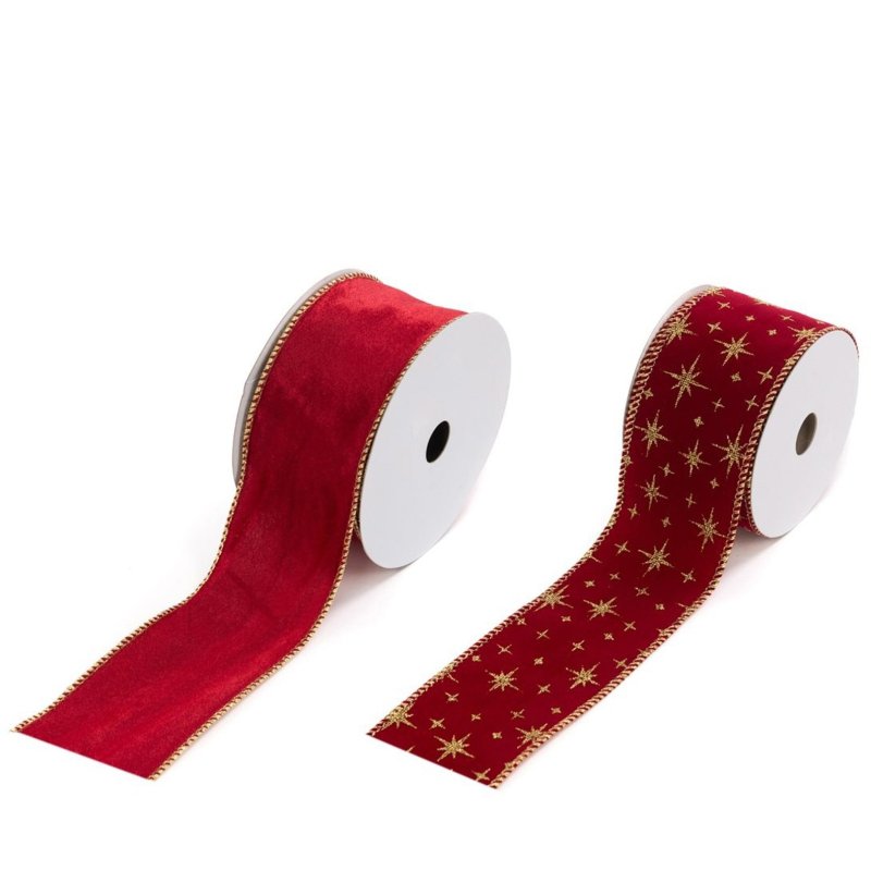 Floralsilk Traditional Red Ribbon Assorted Designs