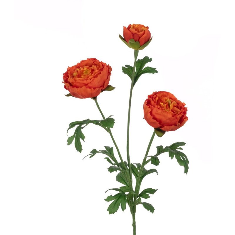 Floralsilk Floralsilk Orange Ranunculus Spray