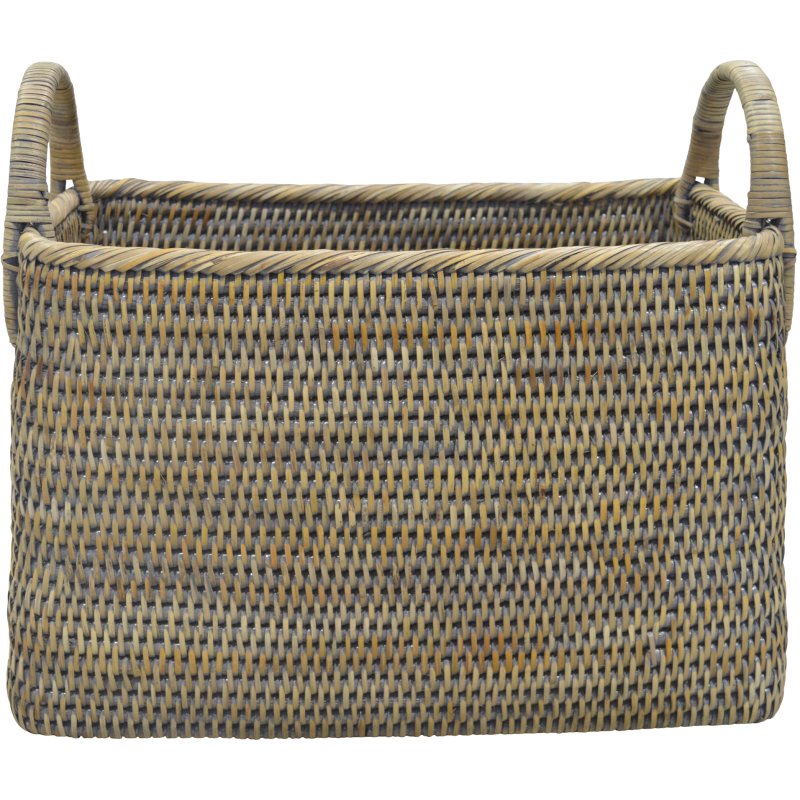 Lows Artisan Weave Loop Handle Magazine Holder