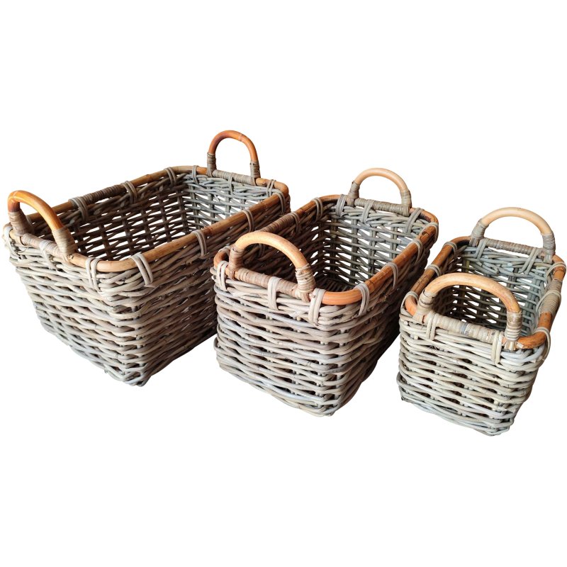 Lows Glenweave Rectangular Basket