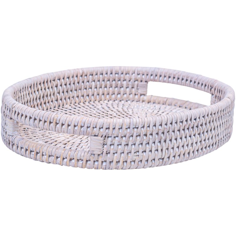 Lows Rattan Coastal Oval Bath Tray