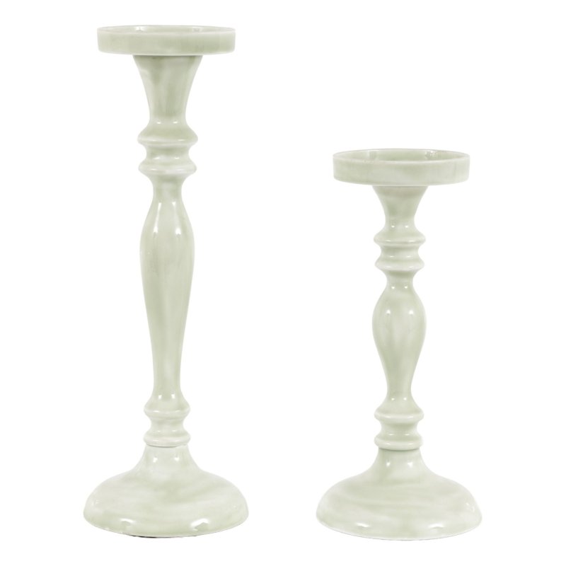 Gallery Direct Alzira Candlestick Green Group Shot