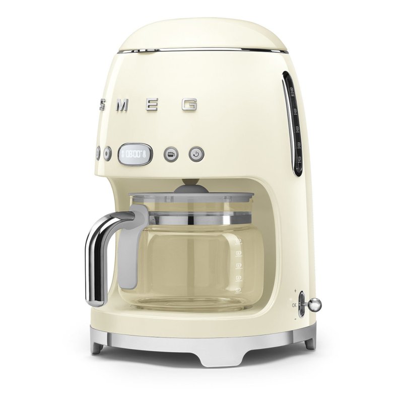 Smeg Drip Coffee Machine Cream