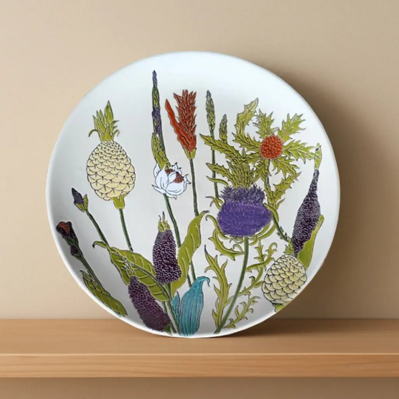 Aquarelle Home Aquarelle Thistlebud Plate