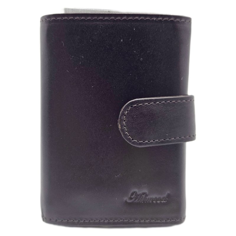 Ashwood Leather Premium Bi-fold Wallet Pop-up Card Holder Brown