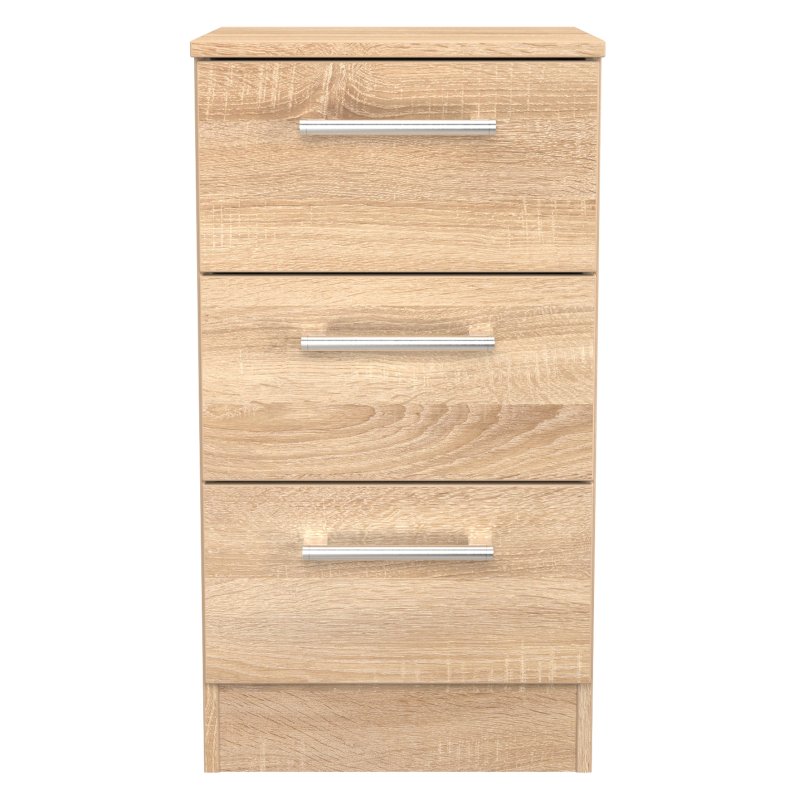 Aldiss Own Pax 3 Drawer Bedside Table