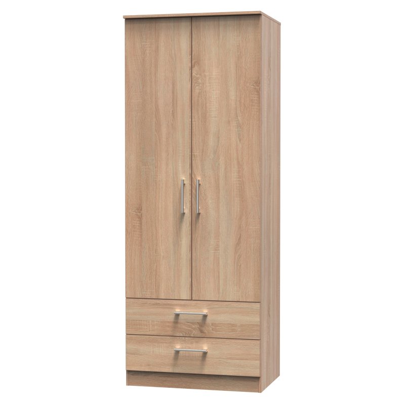Aldiss Own Pax Tall 2 Drawer Robe