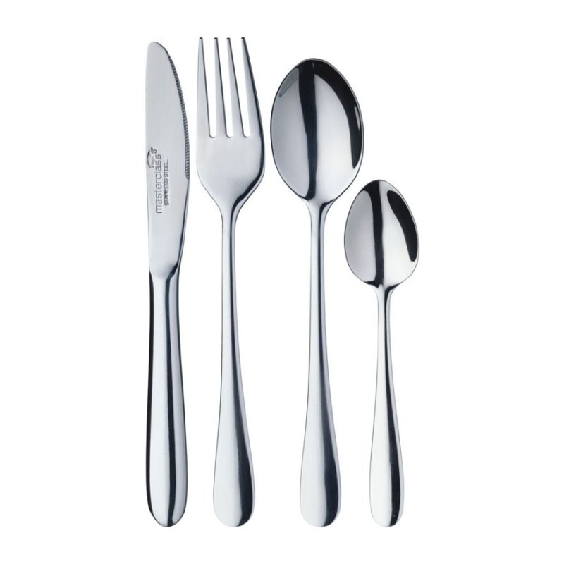 Masterclass 4 Piece Childrens Cutlery Set