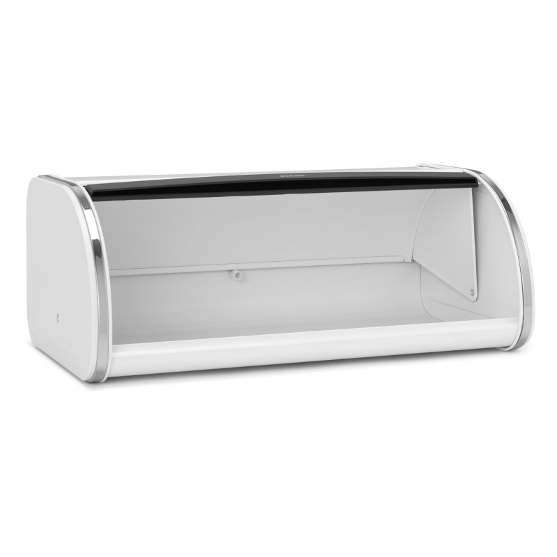 Brabantia White Roll Top Bread Bin Aldiss of Norfolk