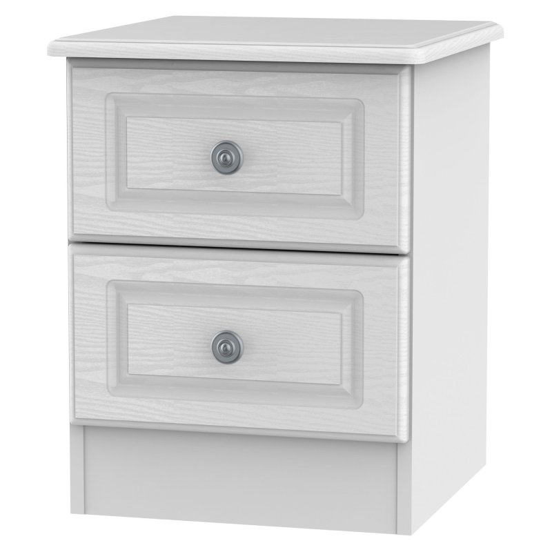 Pembridge 2 Drawer Narrow Bedside Table