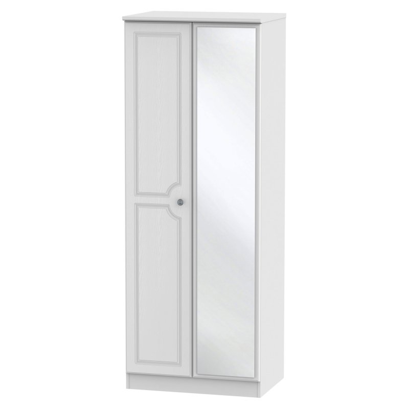 Pembridge Tall 2ft 6' Mirrored Wardrobe