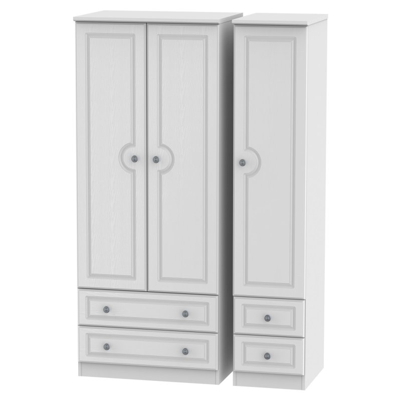 Pembridge Triple 2 Drawer + Drawer Wardrobes