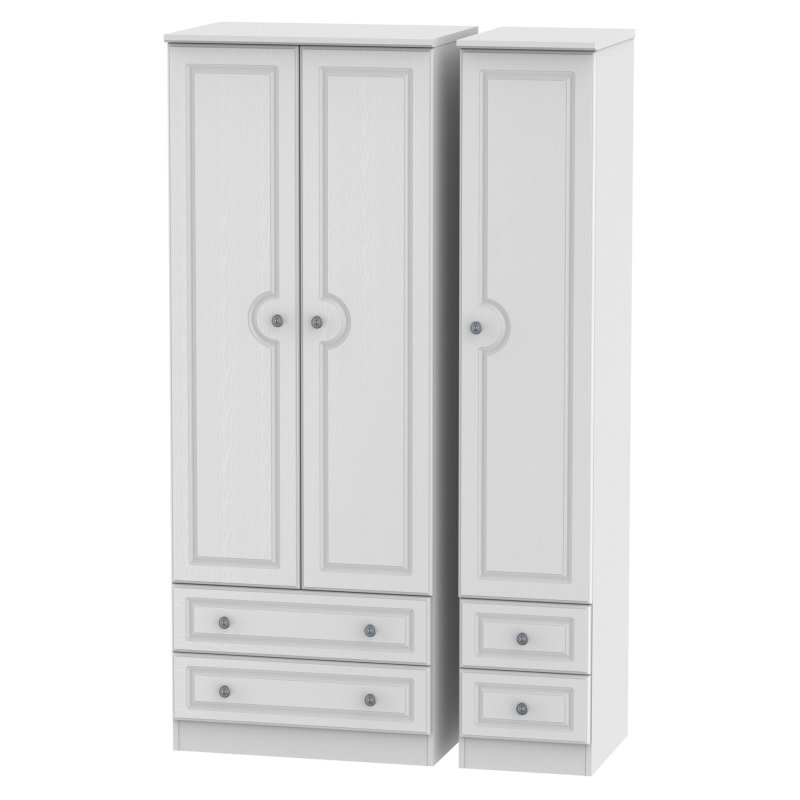 Pembridge Tall Triple 2 Drawer+Tall Drawer Wardrobe