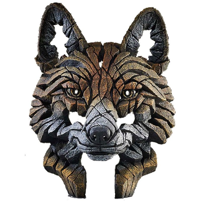 Edge Fox Bust Sculpture