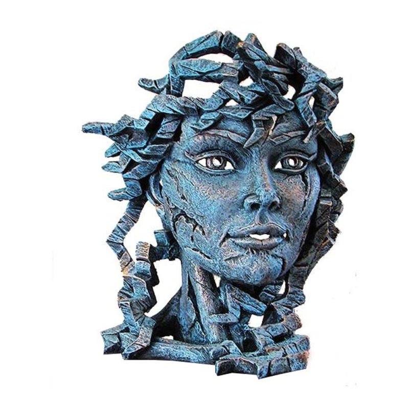 Edge Teal Venus Bust Sculpture