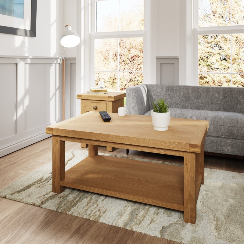 Aldiss Own Norfolk Oak Coffee Table