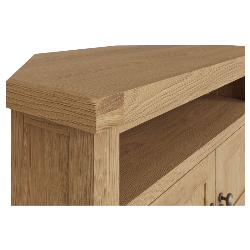 Oak corner tv stand for 50 shop inch tv