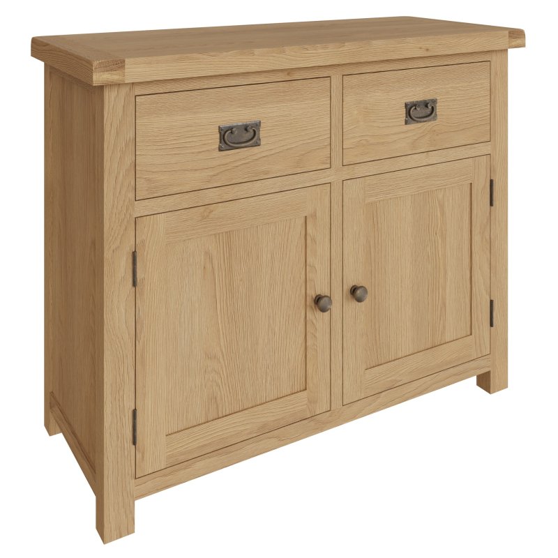 Norfolk Oak 2 Door Sideboard | Aldiss Oak Furniture Norfolk Oak 2 Door Sideboard | Aldiss Oak Furniture