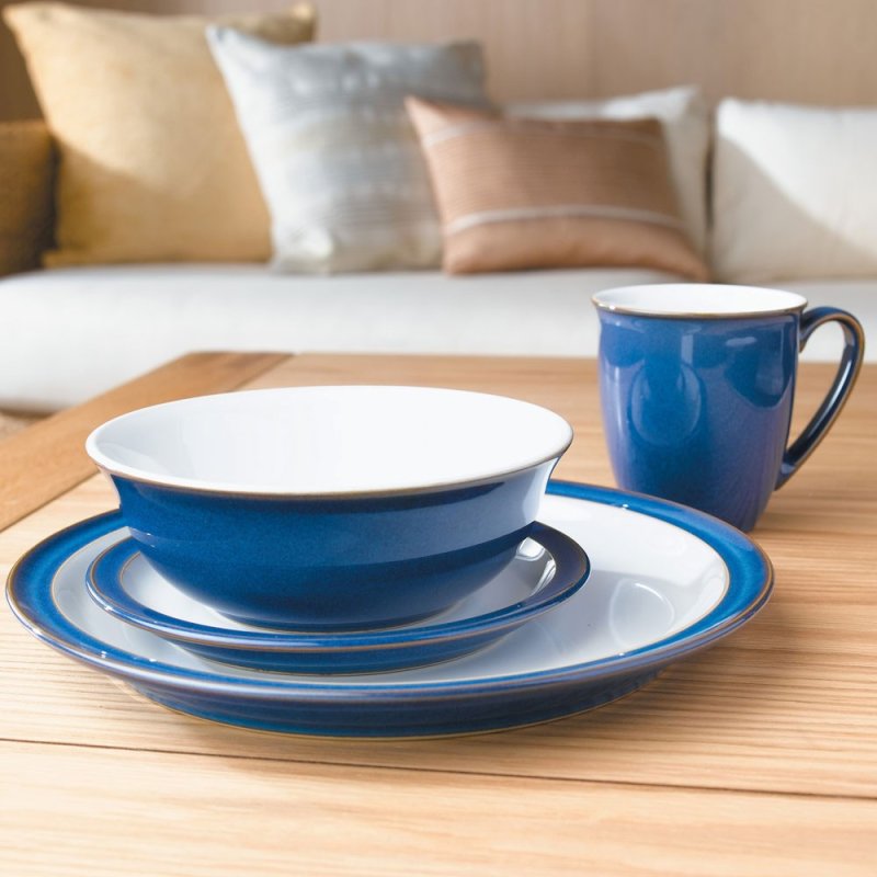 Denby Imperial Blue 16 Piece Dinner Set