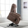 GFA Georgia Dual Motor Lift & Rise Recliner Chair in Fawn Fabric