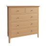 Aldiss Own Coastal 2 Over 3 Chest of Drawers