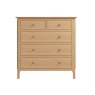 Aldiss Own Coastal 2 Over 3 Chest of Drawers