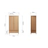 Aldiss Own Coastal Large 2 Door Wardrobe