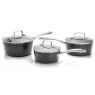 Stellar 3 Piece Rocktanium Saucepan Set