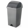 Addis Metallic 48L Roll Top Bin