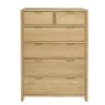 Ercol Bosco 6 Drawer Tall Wide Chest