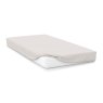 Belledorm Belledorm Ivory 200 Thread Count Egyptian Cotton Plain Dyed Sheet