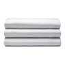 Belledorm White 200 Thread Count Egyptian Cotton Plain Dyed Sheet