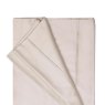 Belledorm Belledorm Oyster 200 Thread Count Egyptian Cotton Plain Dyed Sheet