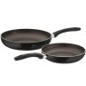 Judge 2 Piece Radiant Black Fry Pan Set