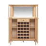 Ercol Ballatta Drinks Cabinet open front view