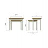 Hasting Collections Hastings Nest of 2 Tables in Stone