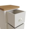 Aldiss Own Hastings Small Bedside Cabinet in Stone