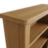 Hasting Collections Hastings Small Wide Bookcase in Oak