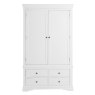Aldiss Own Sorrento White 2 Door 4 Drawer Wardrobe