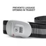 Travel Sentry Luggage Strap prevents luggage opening