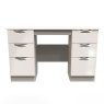 Carrie Kneehole Dressing Table front on image of the dressing table on a white background