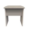 Carrie Dressing Table Stool front on image of the stool on a white background