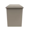 Carrie Dressing Table Stool side on image of the stool on a white background