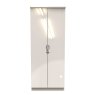 Carrie 2ft 6in Mirror Wardrobe front on image of the wardrobe on a white background