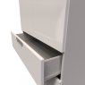 Carrie 2ft 6in 2 Drawer Wardrobe close up image of the wardrobe drawer open on a white background