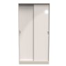 Carrie Sliding Wardrobe front on image of the wardrobe on a white background