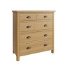 Aldiss Own Hastings 2 Over 3 Chest of Drawers in Oak