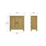 Hasting Collections Hastings Small Sideboard in Oak